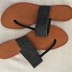 Joie Dark Crystal Sandals